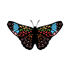 Image showing Butterfly Icon