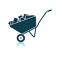 Image showing Icon Of Construction Cart