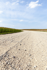 Image showing rural sandy road