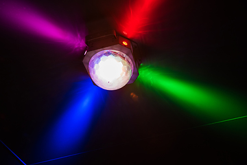 Image showing Colorful disco ball