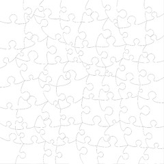 Image showing Empty Psychedelic Puzzle