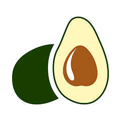 Image showing Avocado Icon