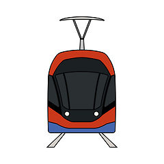 Image showing Tram Icon