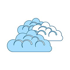 Image showing Cloudy Icon