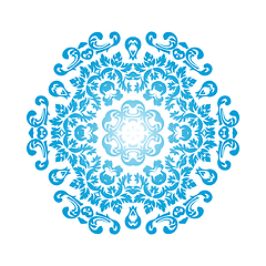 Image showing Circle Snowflake