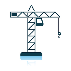 Image showing Icon Of Crane