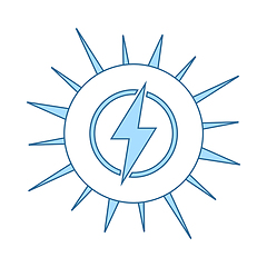 Image showing Solar Energy Icon