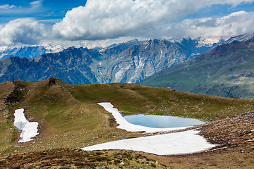 Image showing Indian Himalayan landscape in Himalayas