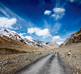 Image showing Road in Himalayas