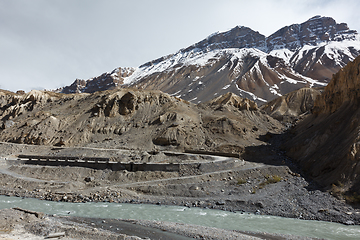 Image showing Road in Himalayas