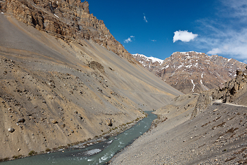 Image showing River in Himalayas