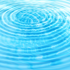 Image showing Abstract background with water ripples