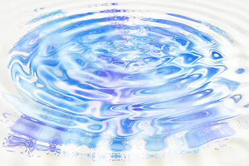 Image showing Abstract background with water ripples pattern