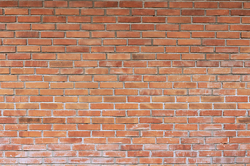 Image showing orange brick wall texture