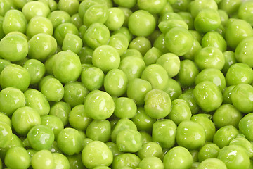 Image showing Green peas