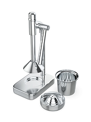 Image showing Silver citrus juicer