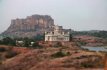 Image showing Jaswant Thada is a cenotaph located in Jodhpur, in the Indian st