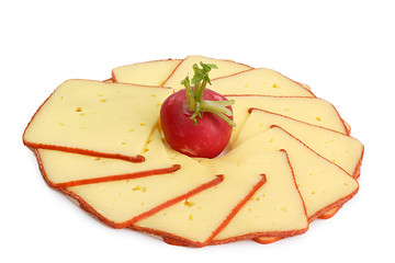 Image showing Cheese slices_1