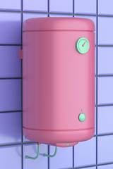 Image showing Electric water heater