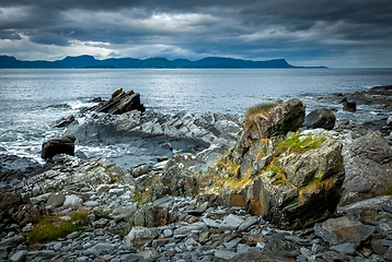 Image showing rocks on the coast