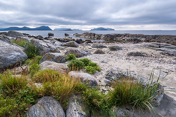 Image showing view of the coast