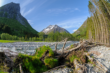 Image showing landscape in the mountains