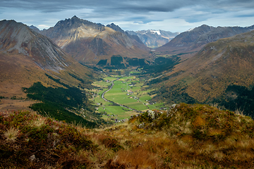 Image showing landscape in the mountains