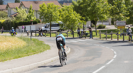 Image showing The Cyclist Jakob Fuglsang - Criterium du Dauphine 2017