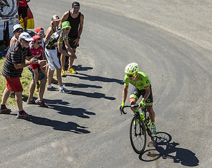 Image showing  The Cyclist Tom Jelte Slagter - Tour de France 2016