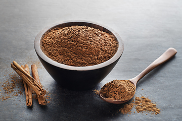 Image showing Cinnamon powder