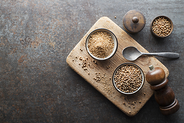 Image showing Coriander seeds