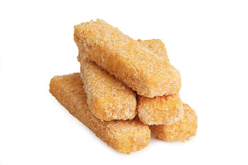 Image showing Fish fingers