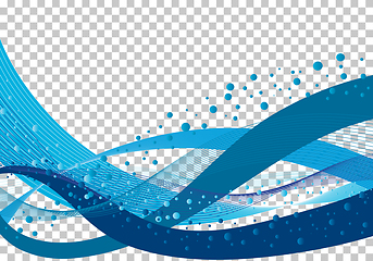 Image showing Abstract Water Design