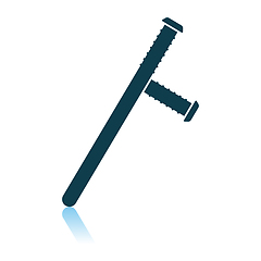 Image showing Police Baton Icon