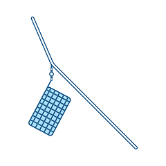 Image showing Icon Of Fishing Feeder Net