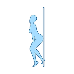 Image showing Stripper Night Club Icon