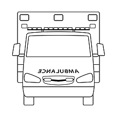 Image showing Ambulance Icon