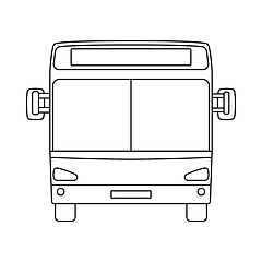 Image showing City Bus Icon