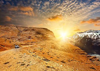 Image showing Road in Himalayas