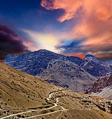 Image showing Road in Himalayas