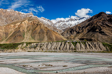 Image showing Village in Himalayas