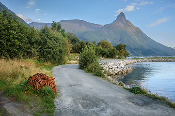 Image showing landscape with mountains