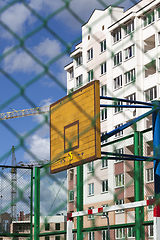 Image showing basketball in the street