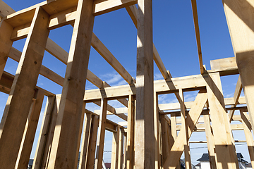 Image showing construction of a new house