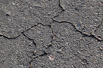 Image showing dark asphalt road