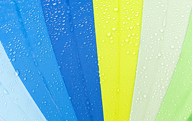 Image showing colorful umbrella