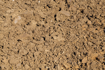 Image showing plowed soil