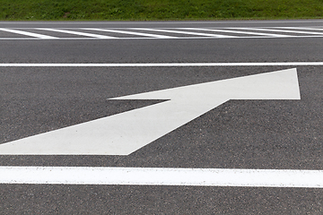 Image showing road marking