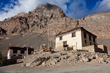 Image showing Village in Spiti Valley