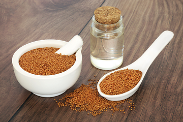 Image showing Camelina Seed for Low Cholesterol Heart Health